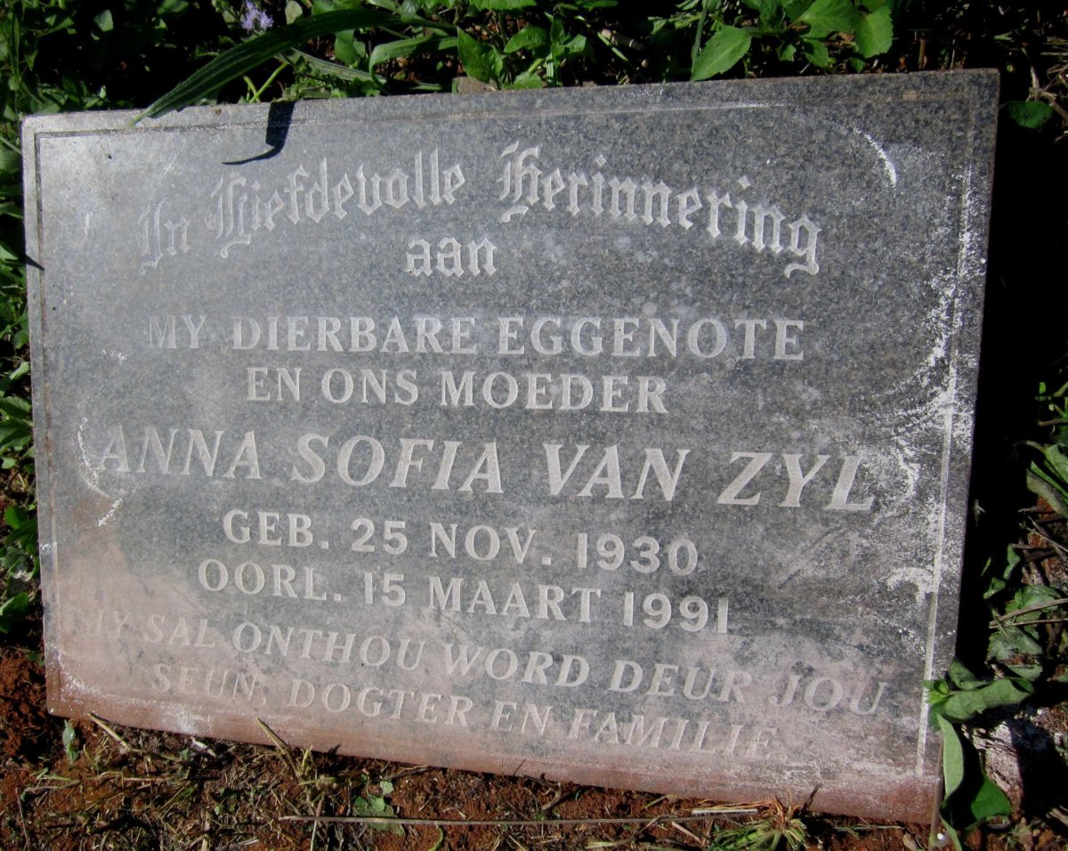 ZYL Anna Sofia, van 1930-1991
