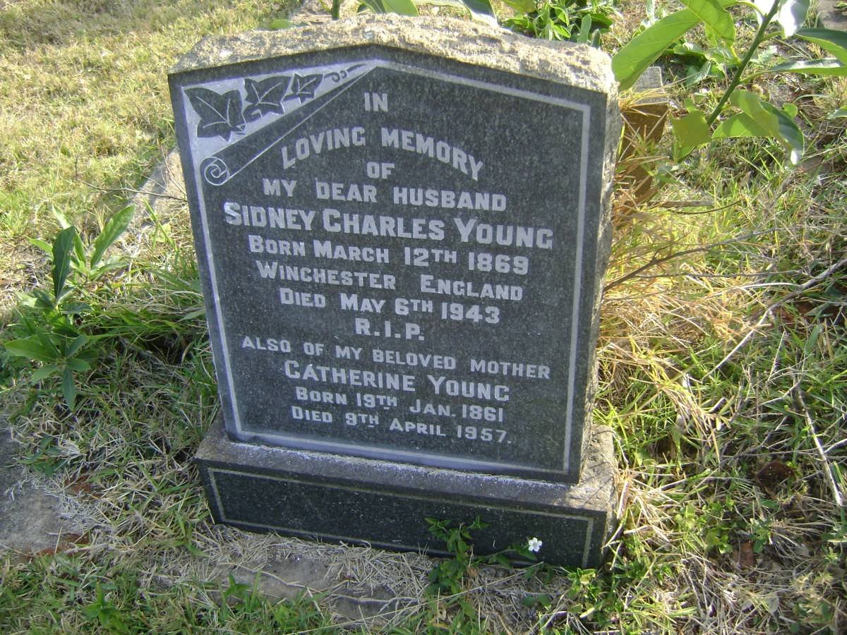 YOUNG Sidney Charles 1869-1943 &amp; Catherine 1861-1957