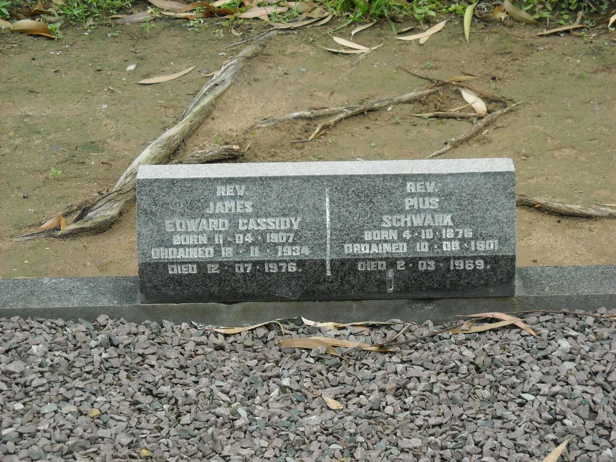 CASSIDY James Edward 1907-1976 :: SCHWARK Pius 1876-1969