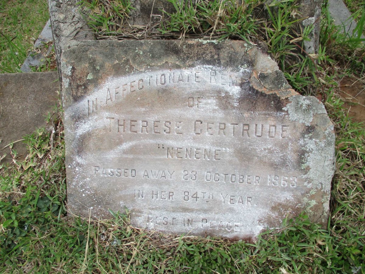 ? Theresé Gertrude -1963