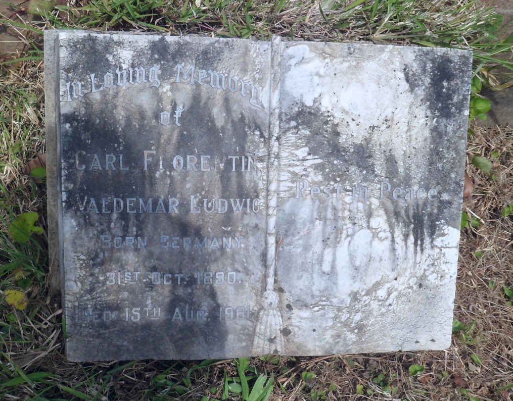 ? Carl Florentin Valdemar Ludwig 1890-1961