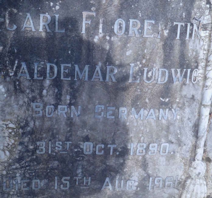 ? Carl Florentin Valdemar Ludwig 1890-1961