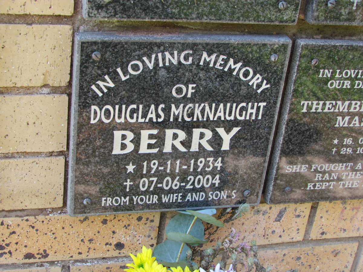 BERRY Douglas Mcknaught 1934-2004