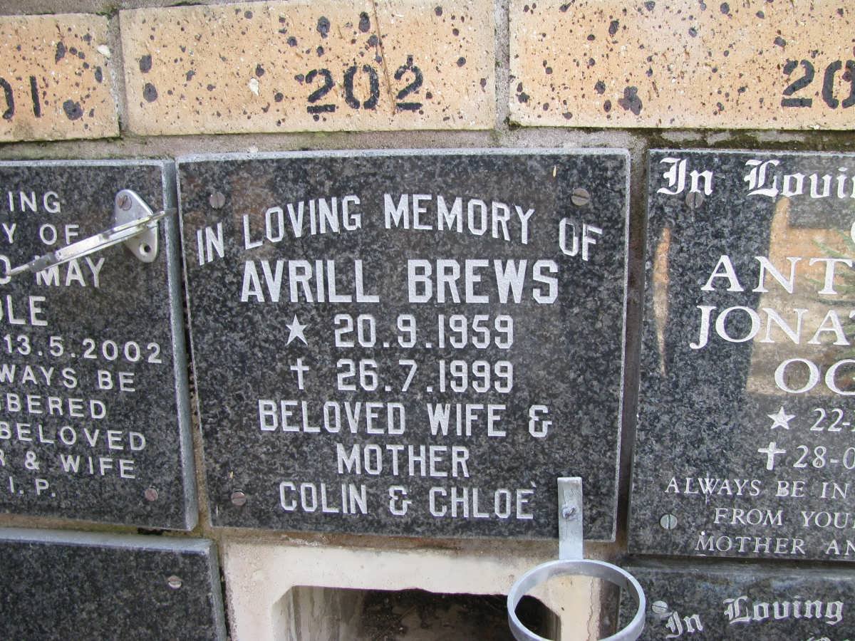 BREWS Avrill 1959-1999