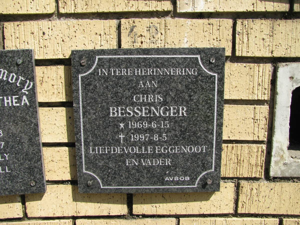 BESSENGER Chris 1969-1997