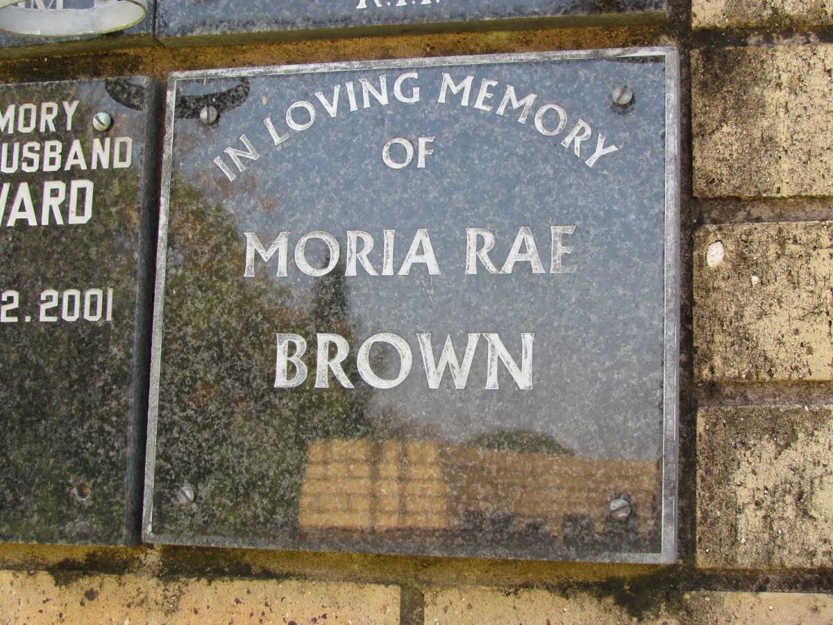 BROWN Moria Rae 