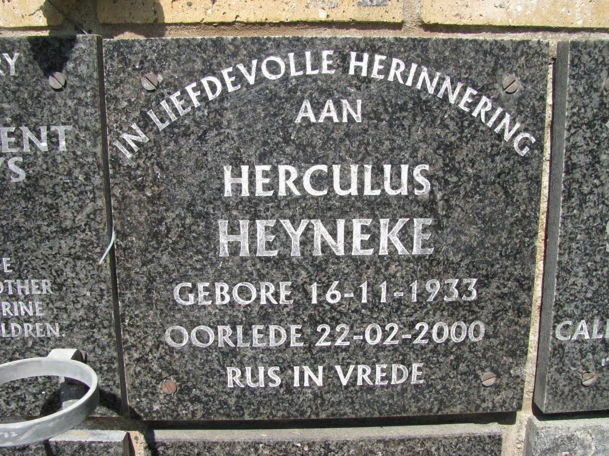 HEYNEKE Herculus 1933-2000