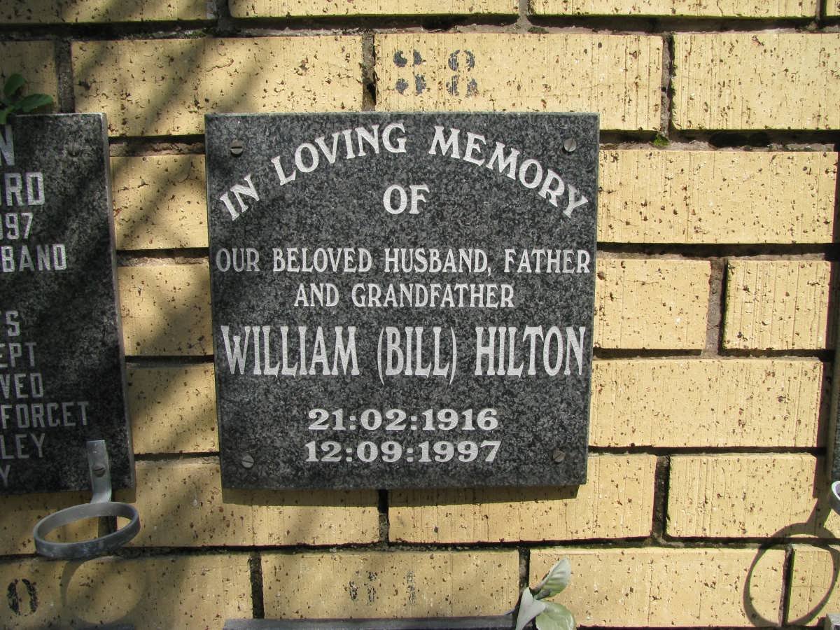 HILTON William 1916-1997