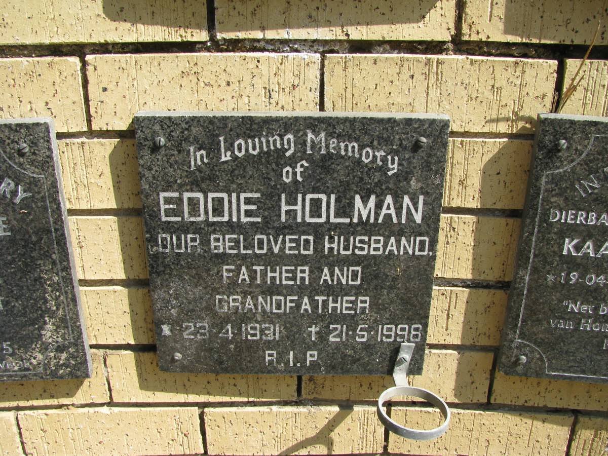 HOLMAN Eddie 1931-1998