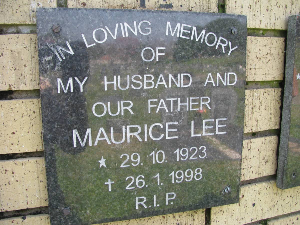 LEE Maurice 1923-1998