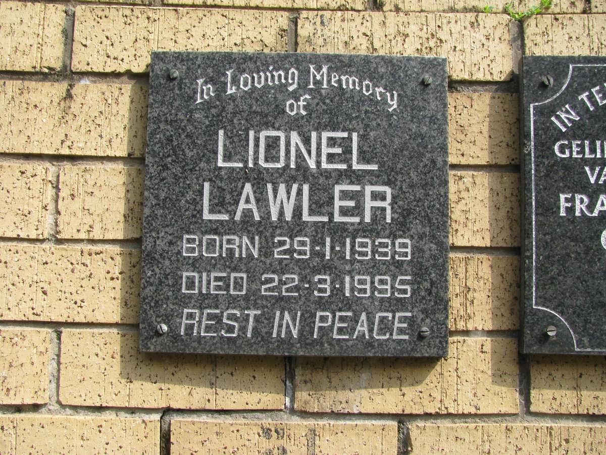LAWLER Lionel 1939-1995