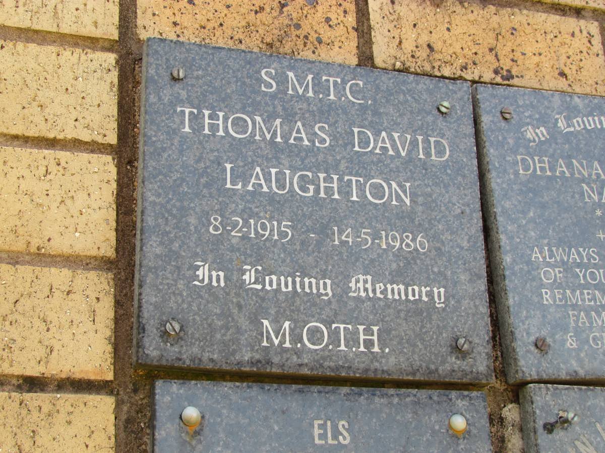 LAUGHTON Thomas David 1915-1986