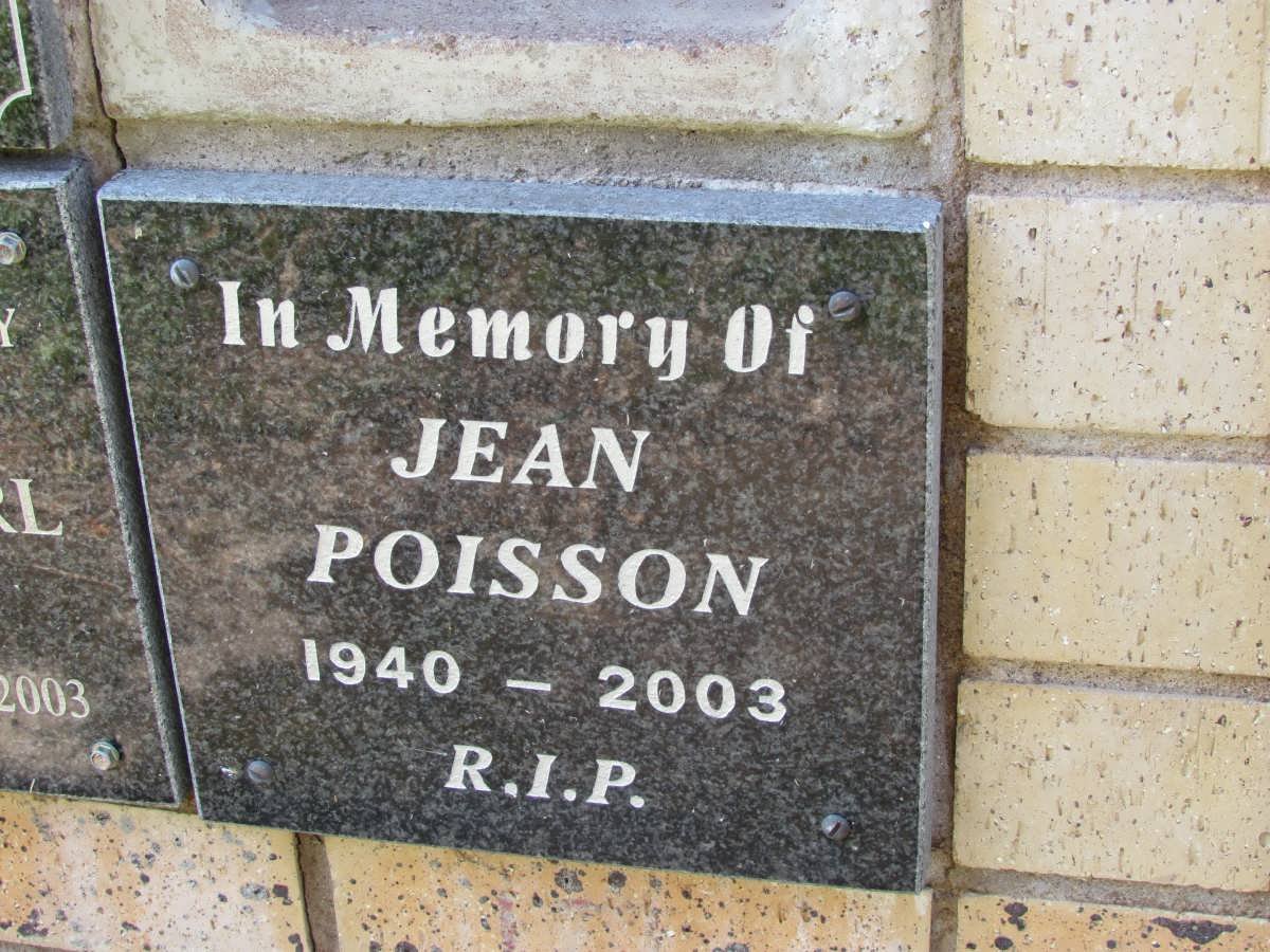 POISSON Jean 1940-2003
