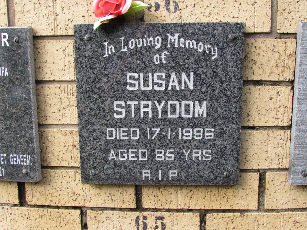 STRYDOM Susan -1996