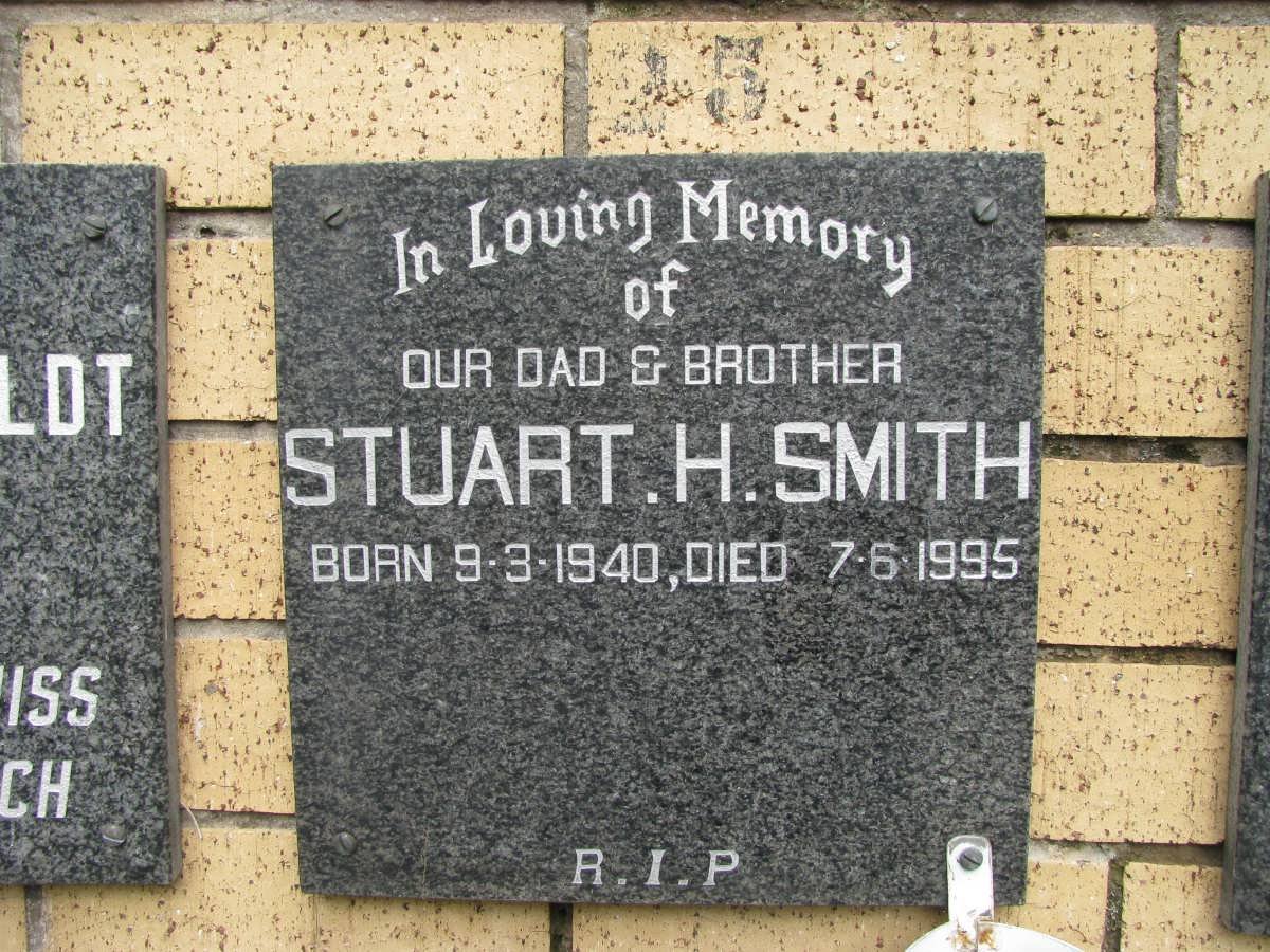 SMITH Stuart H. 1940-1995