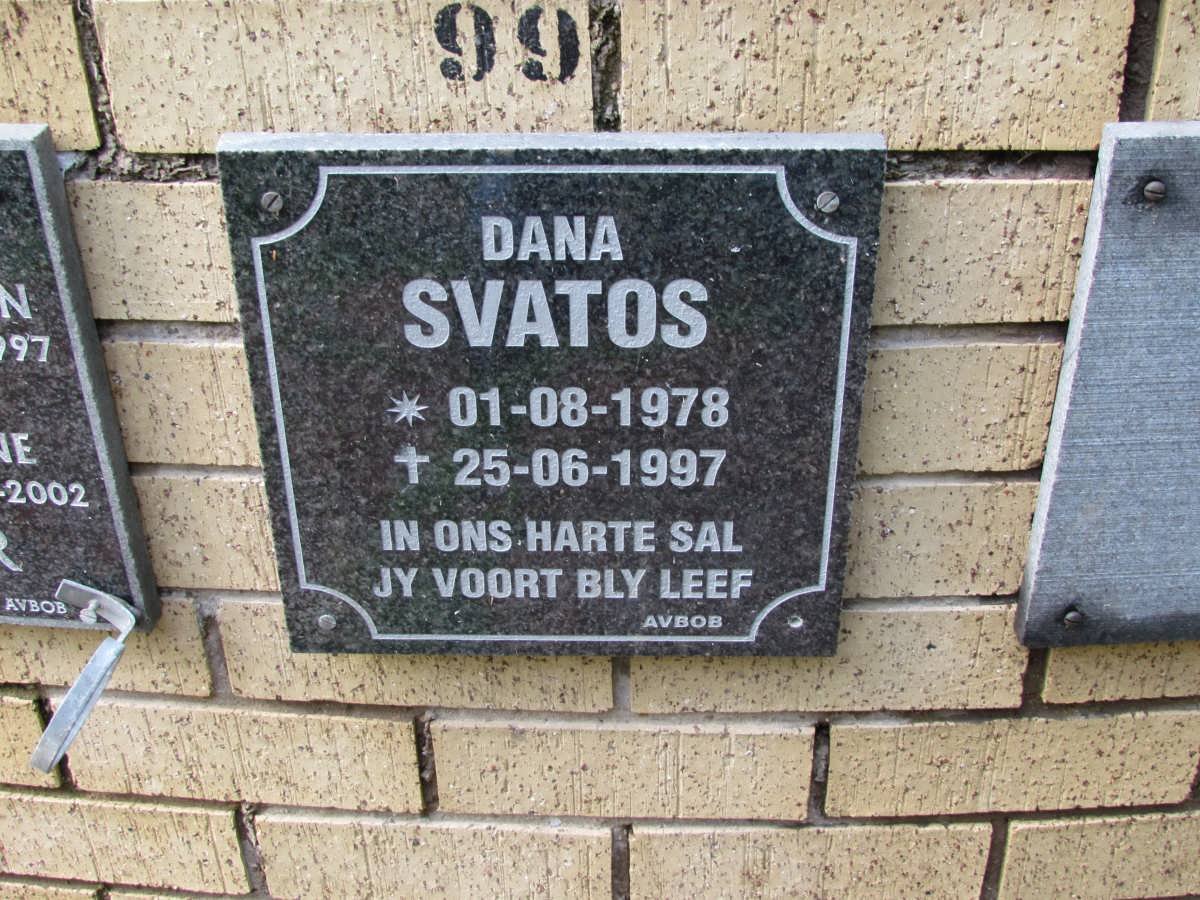 SVATOS Dana 1978-1997