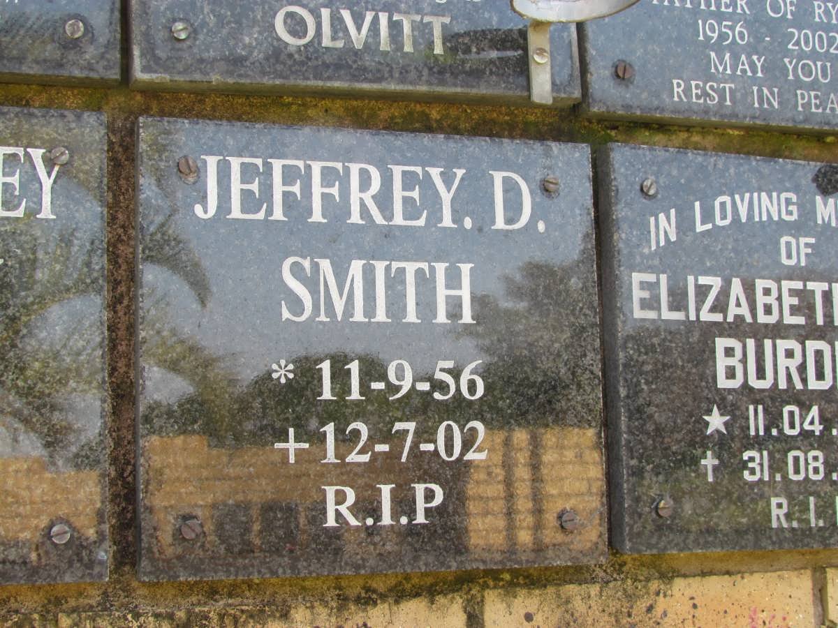 SMITH Jeffrey D. 1956-2002