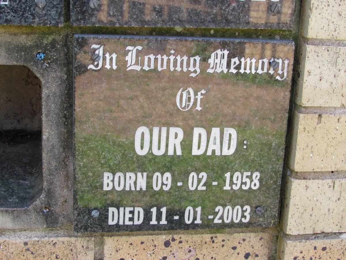 ? Dad 1958-2003