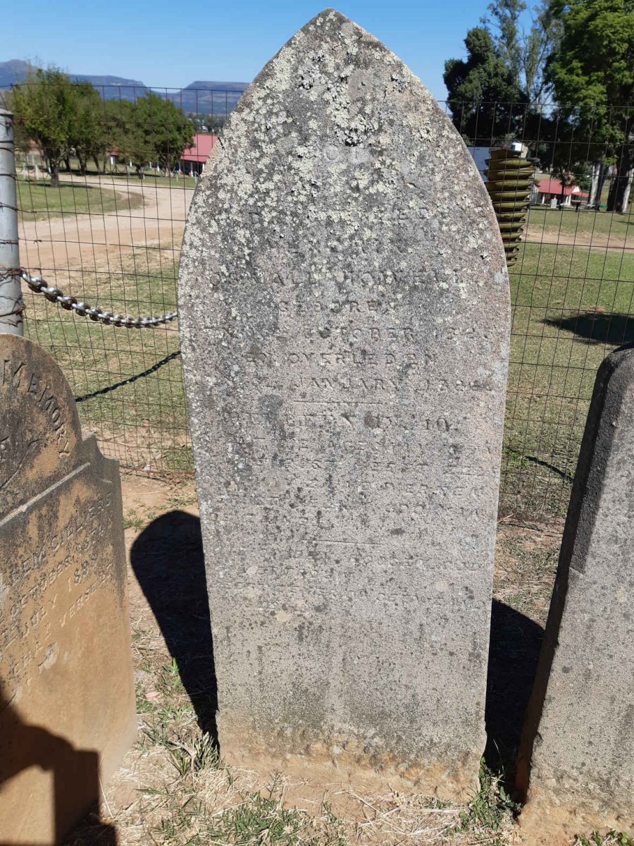 HOWELL Hendrik Oswald 18??-188?