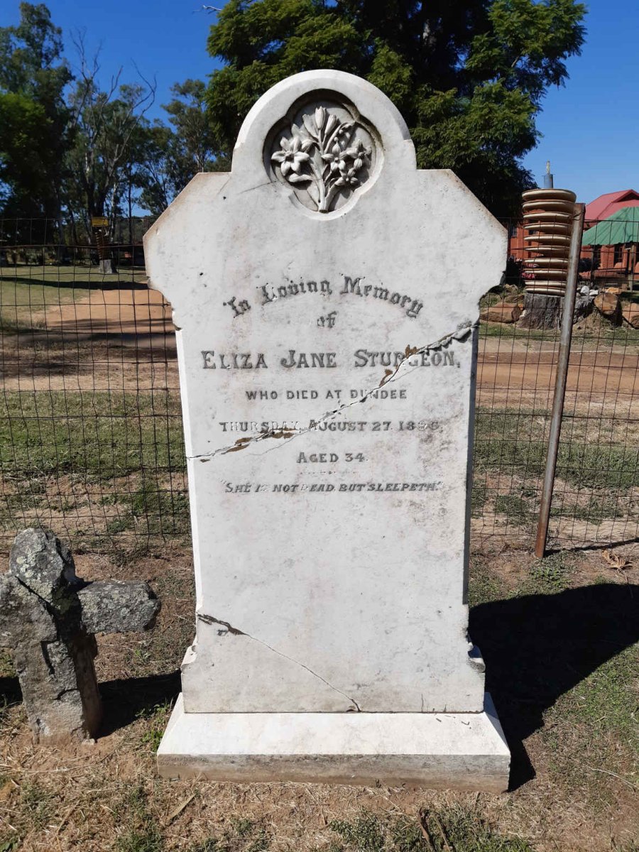 STURGEON Eliza Jane -1896