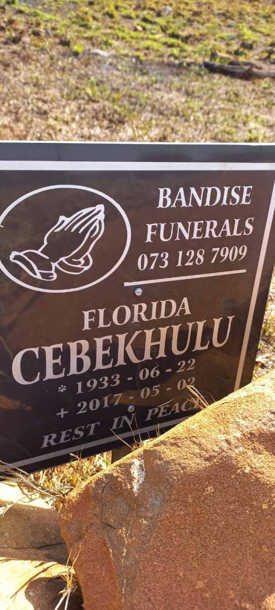 CEBEKHULU Florida 1933-2017