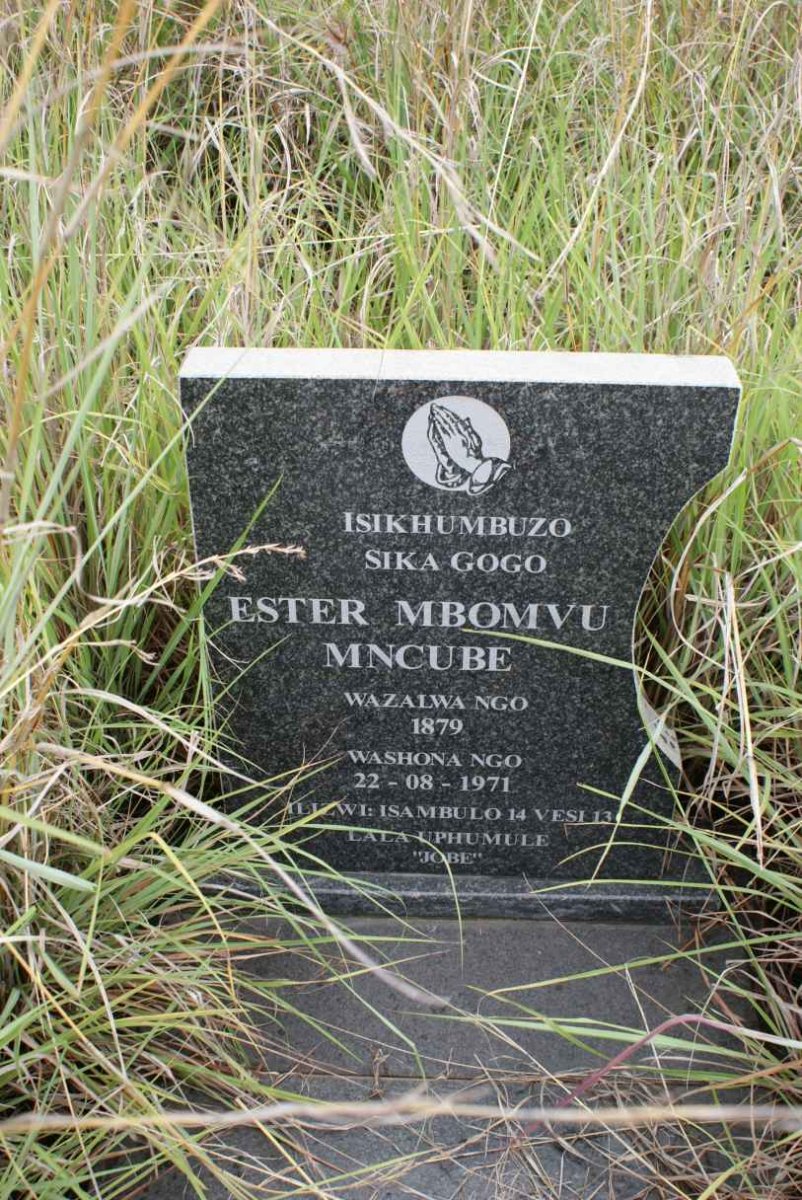 MNCUBE Ester Mbomvu 1879-1971
