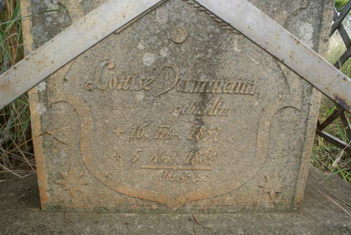 DAMMANN Louise nee ALM 1857-1884