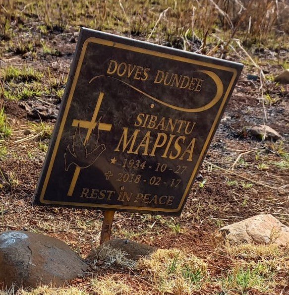 MAPISA Sibantu 1934-2018