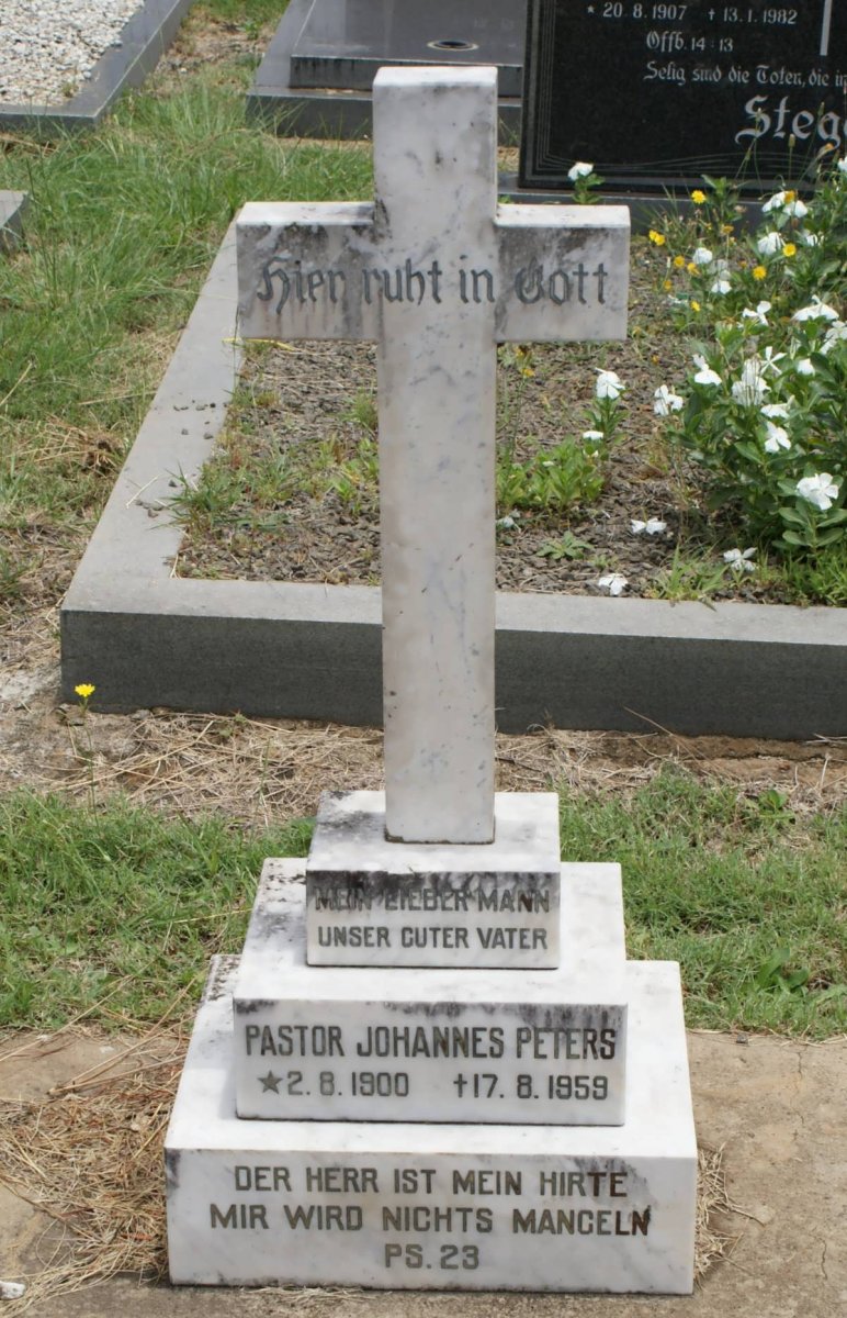 PETERS Johannes 1900-1959