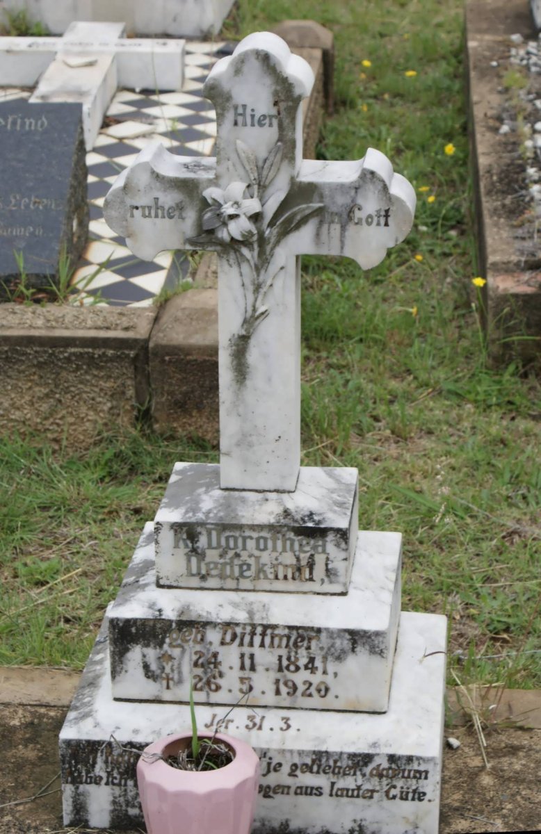 DEDEKIND K. Dorothea nee DITTMER 1841-1920