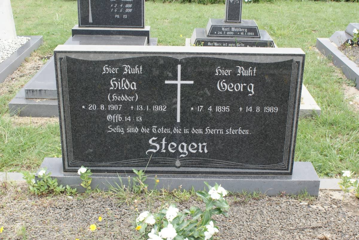 STEGEN Georg 1895-1989 &amp; Hida HEDDER 1907-1982
