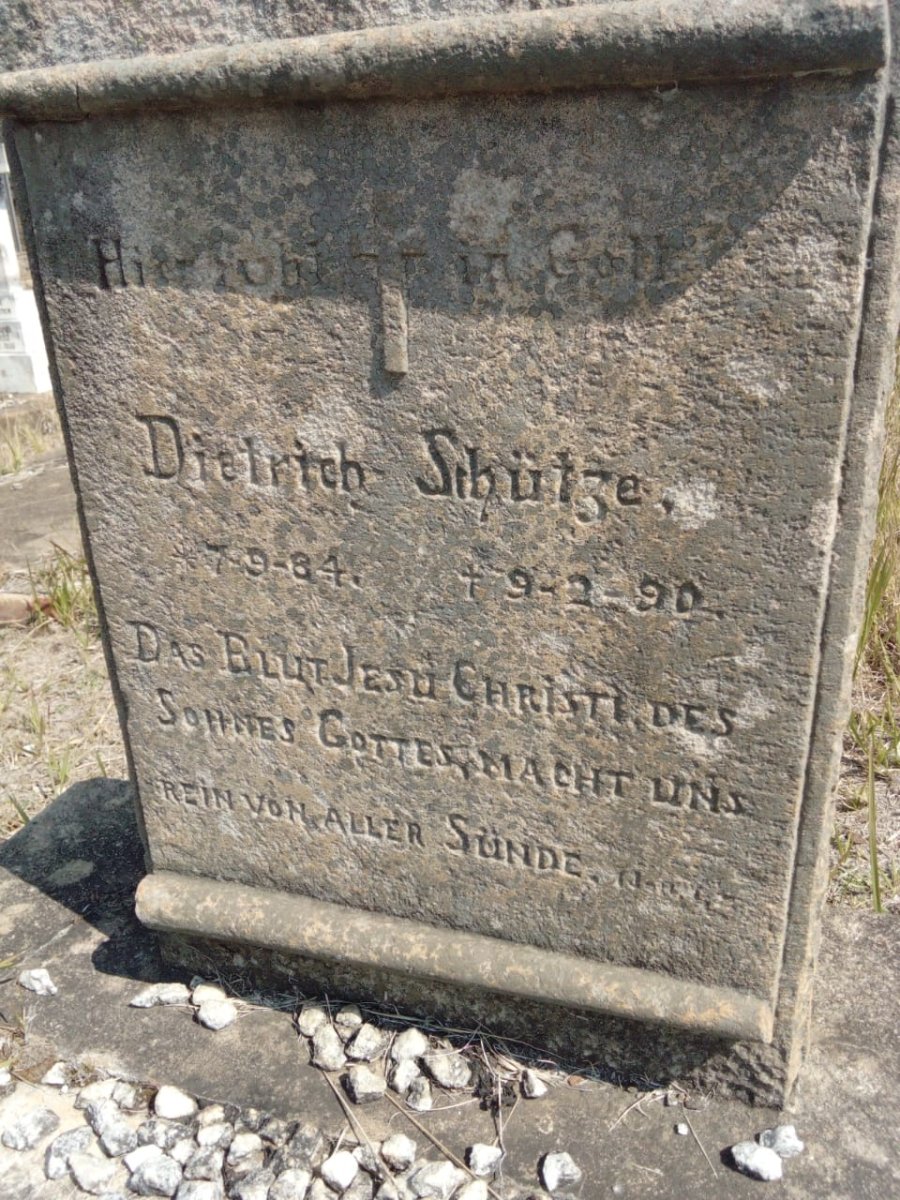 SCHULTE Dietrich 1884-1890