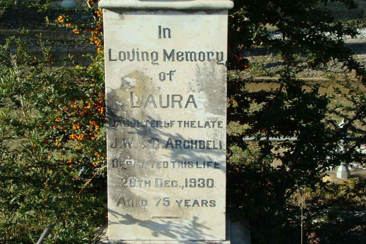 ARCHBELL Laura -1930