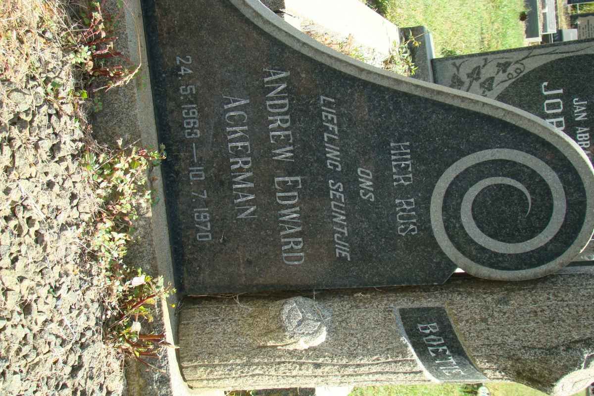 ACKERMAN Andrew Edward 1963-1970