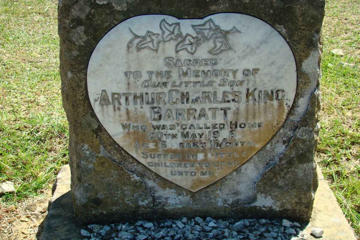 BARRATT Arthur Charles King -19??