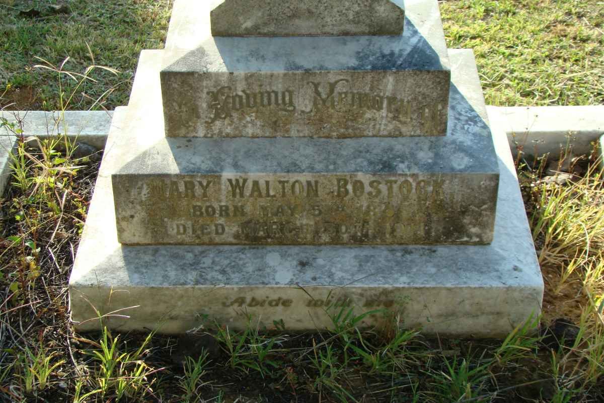 BOSTOCK Mary Walton