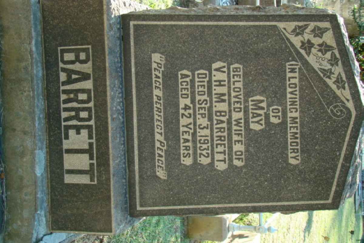 BARRETT May  -1932