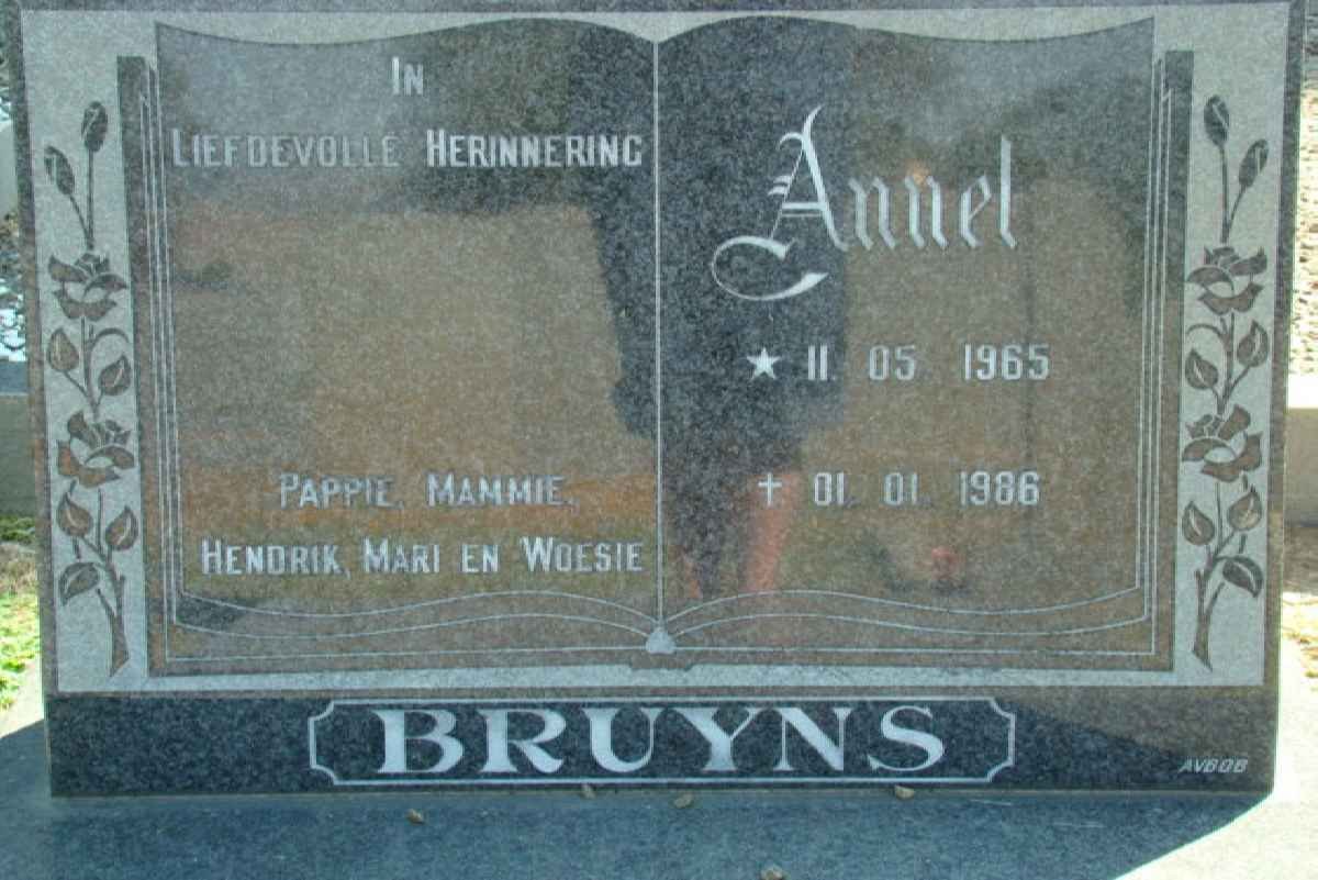 BRUYNS Annel 1965-1986
