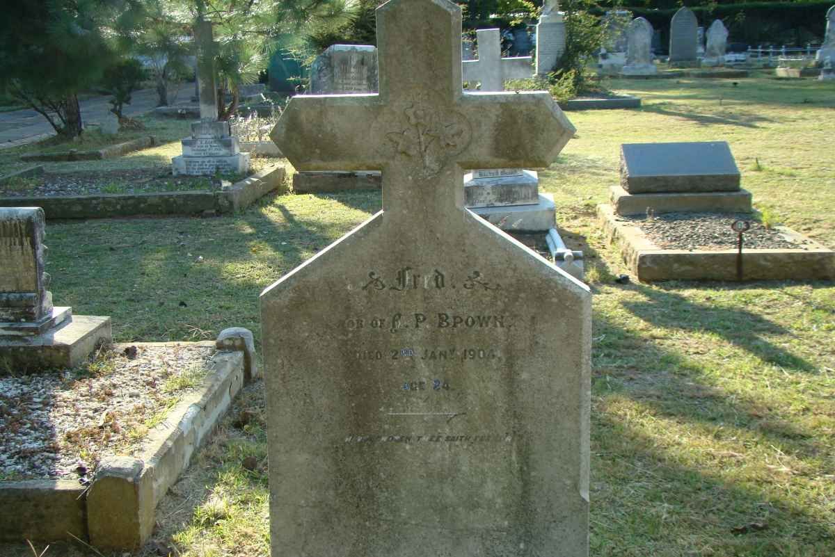 BROWN Fred -1904