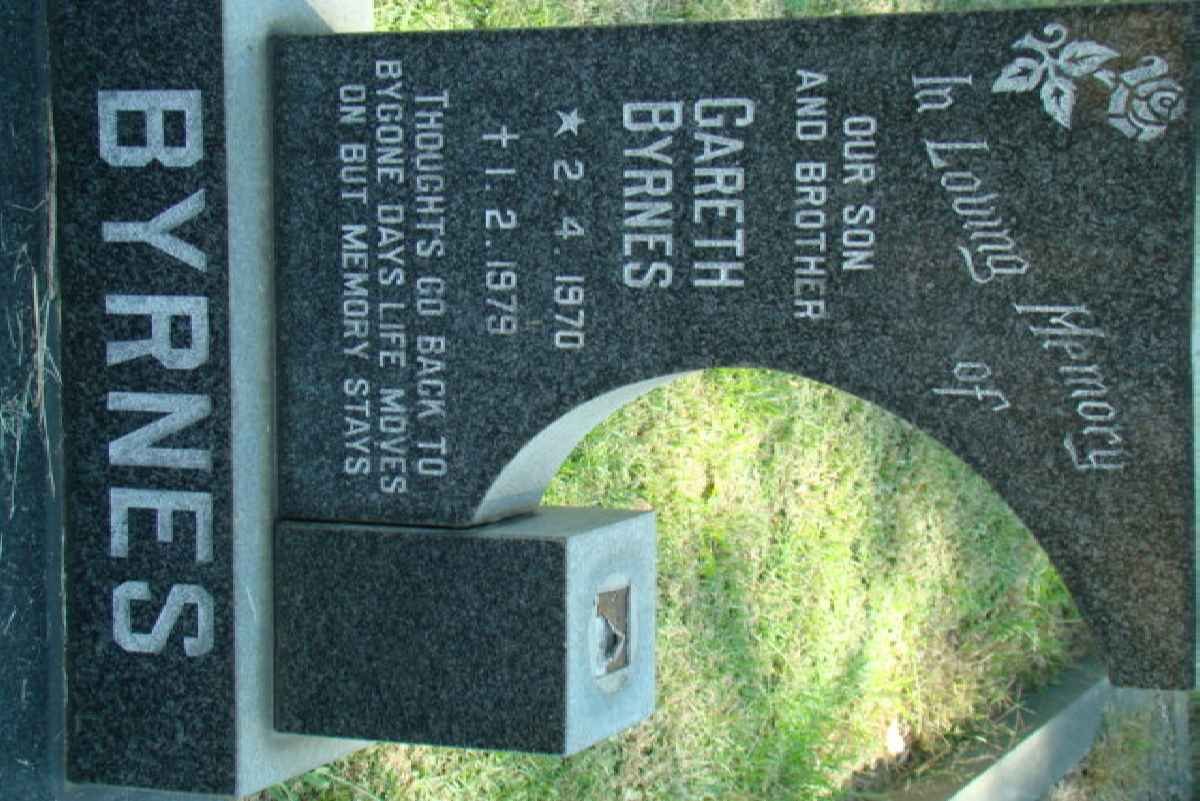 BYRNES Gareth 1970-1979