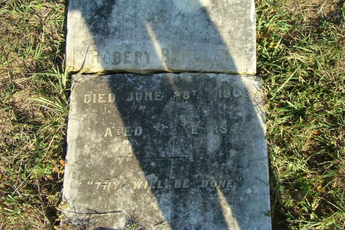 BERKLEY Robert -1906