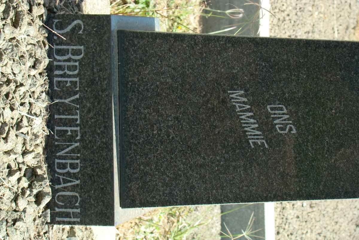 BREYTENBACH S. 1879-1969