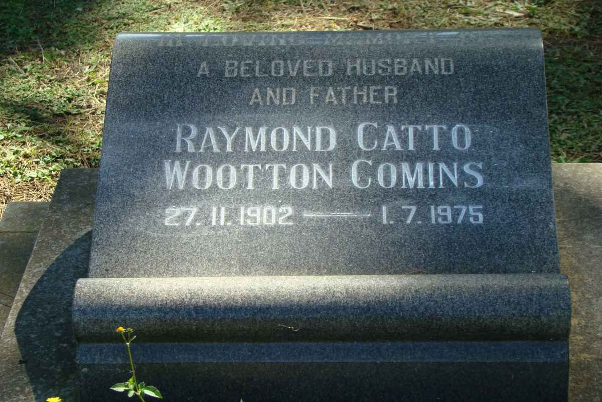COMINS Raymond Catto Wootton 1902-1975