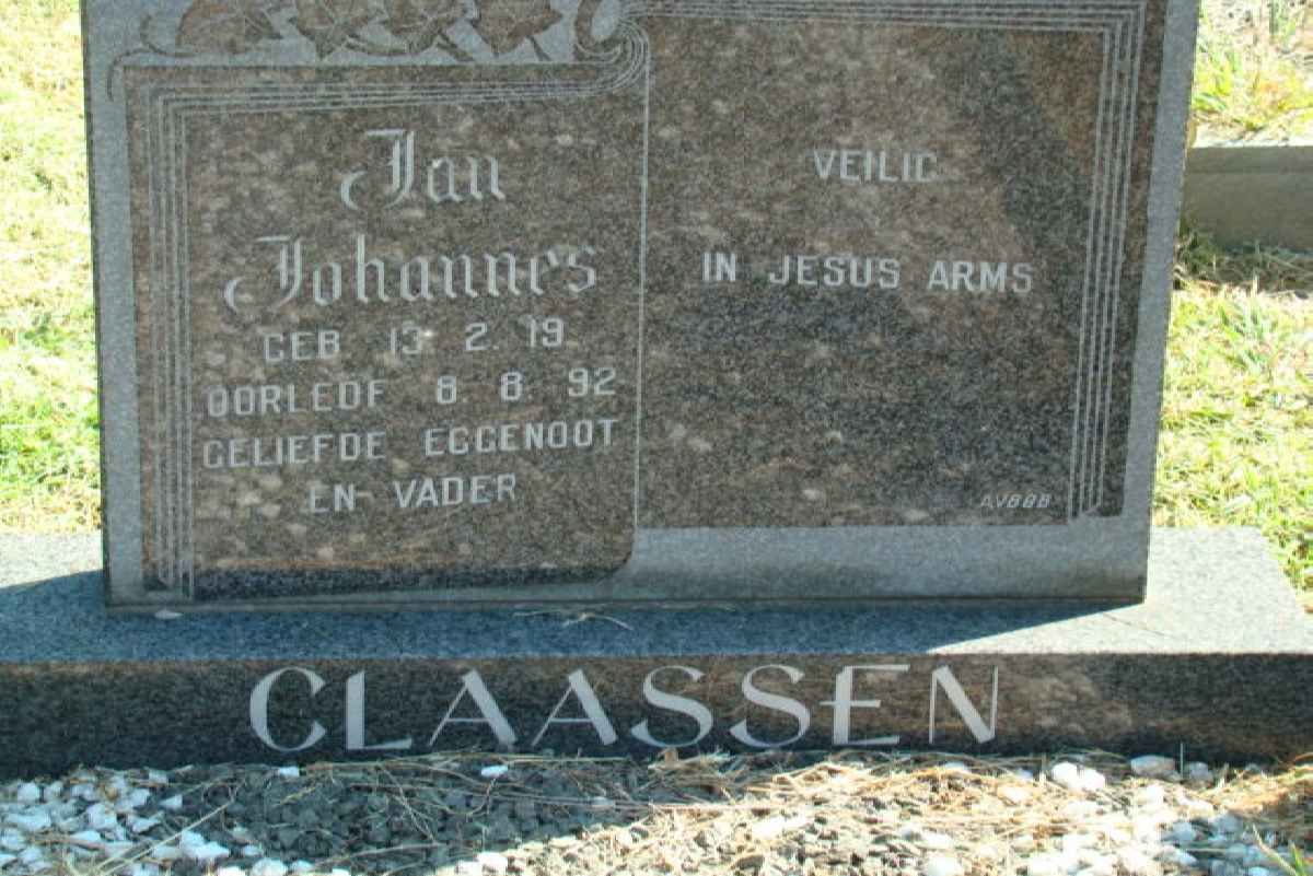 CLASSEN Johannes 1919-1992