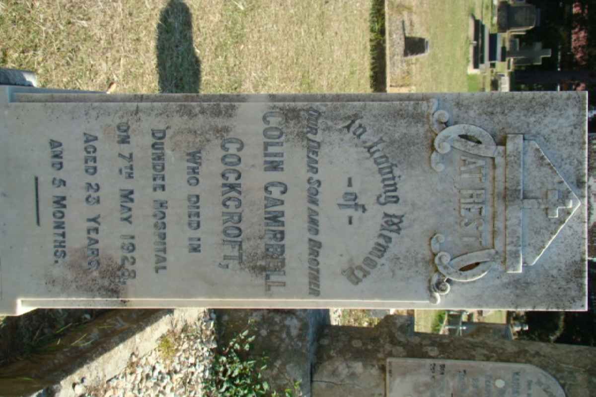 COCKCROFT Colin Campbell -1928