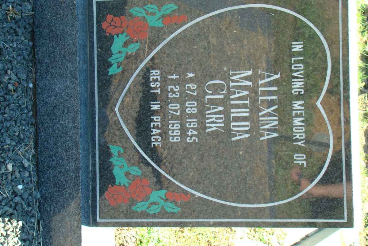 CLARK Alexina Matilda 1945-1999
