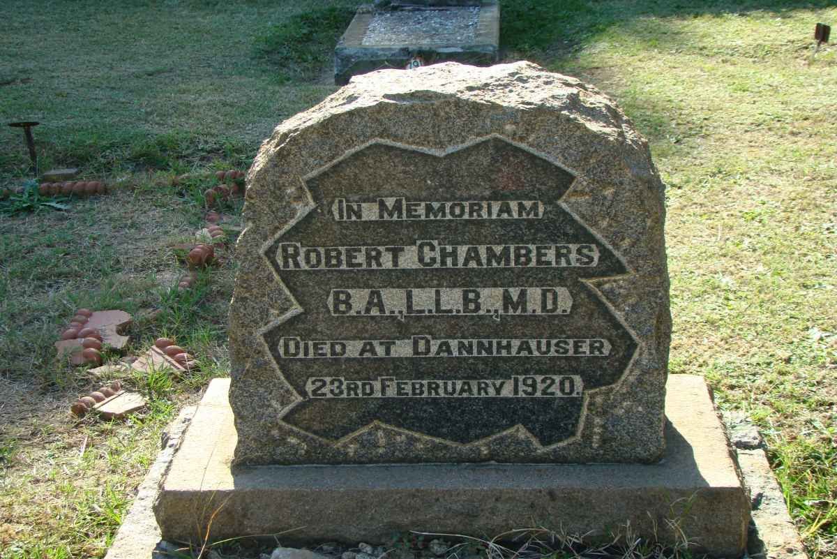 CHAMBERS Robert -1920