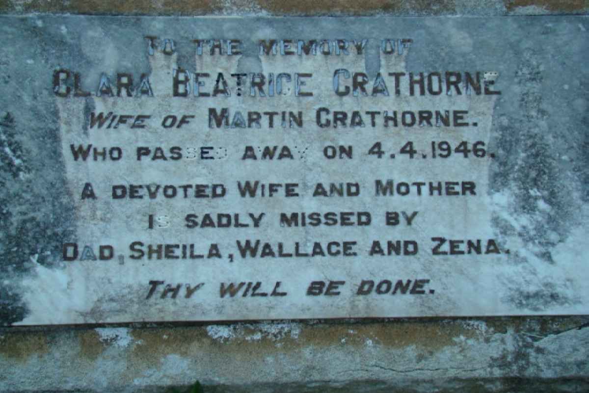 CRATHORNE Clara Beatrice -1946