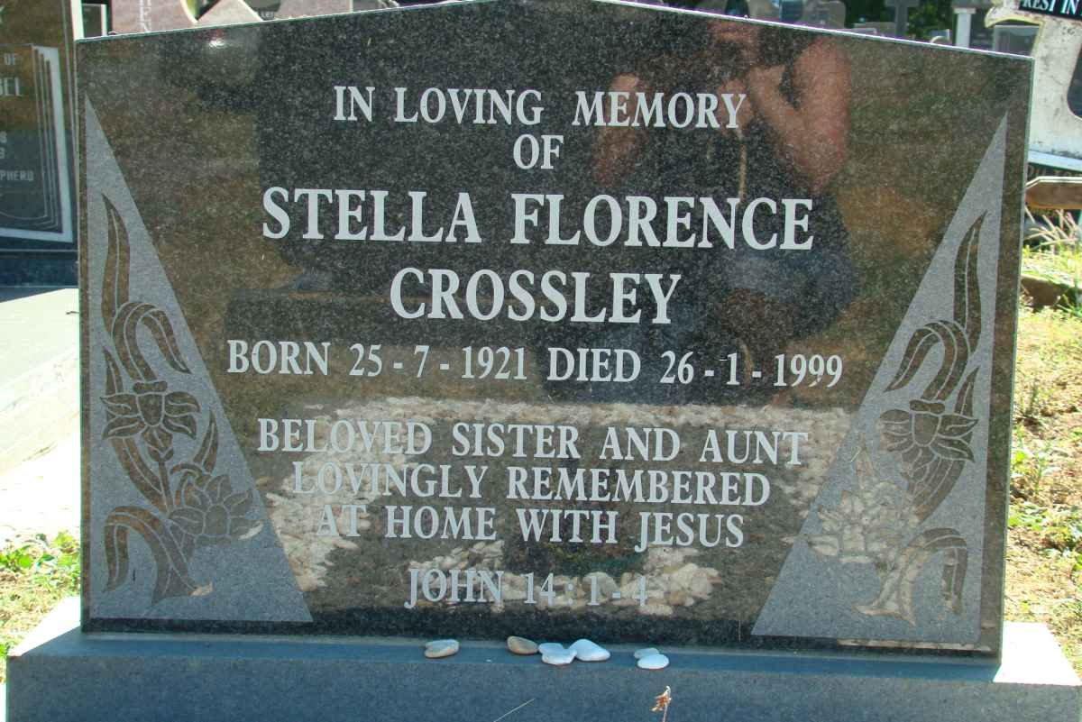 CROSSLEY Stella Florence 1921-1999