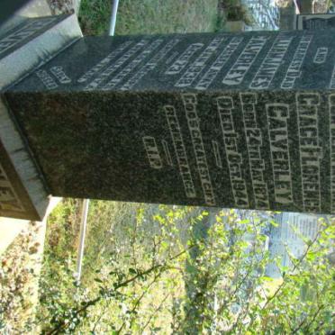 CALVERLEY William James -1938 &amp; Grace Florence 1874-1944